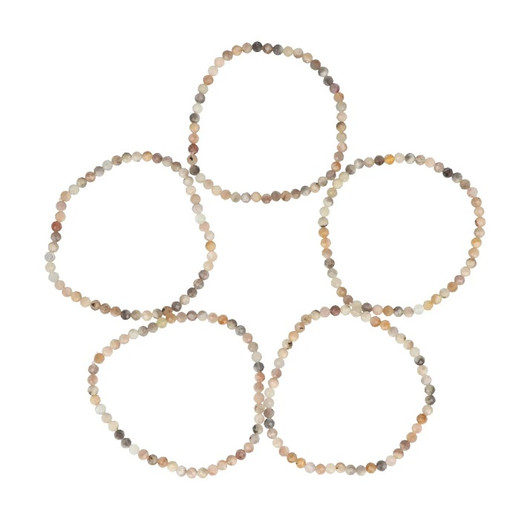 Kuukivi Rannekoru Fasettihiottu