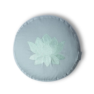 Meditaatiotyyny 'Sage green Lotus' 33*17cm