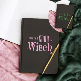 Muistikirja 'Good Witch, Bad Witch'