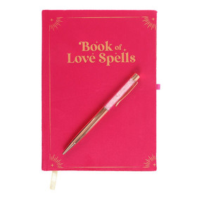 Muistikirja Kynällä 'Book of Love Spells'