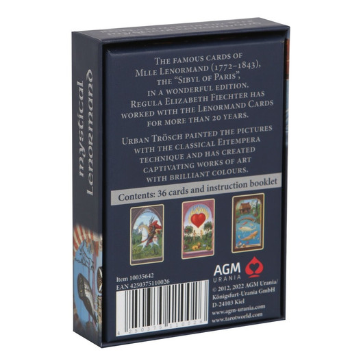Regula Elizabeth Fiechter 'Mystical Lenormand' Korttipakka