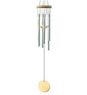 Tuulikello 'Natural Wood Round' 45cm