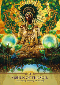 Oraakkelikorttipakka 'Faces of Oshun'