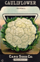 Pakettikortti vintage 'Cauliflower'