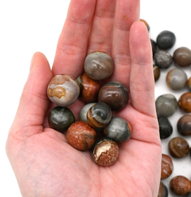 Jaspis Polychrome Pyöreä 15-20mm