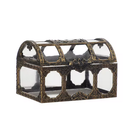 Aarrearkku lahjarasia pronssi 7,5*5*5cm