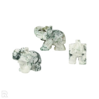 Puuakaatti norsu 2x3x4 cm