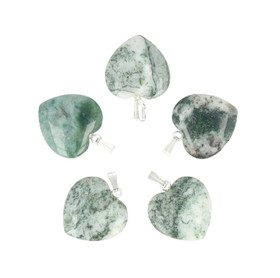 Puuakaatti Riipus 'Sydän'