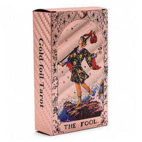 Rosegold Foil Tarot deck by Ancient Wisdom