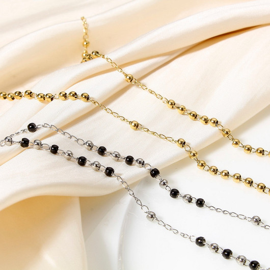 Rukousnauha 'Neitsyt Maria' Hopea & Musta