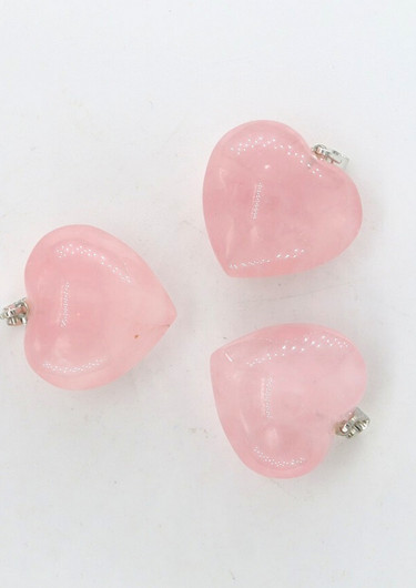 Riipus Ruusukvartsi 'Sydän' 