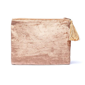 Sametti pussukka 'Persikka & Kukat'