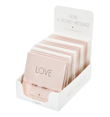 Rannekoru 'Secret Message' (6 vaihtoehtoa)