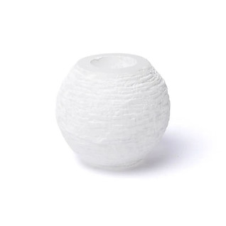 Seleniitti tuikkulyhty 'Snowball' 100*90mm