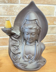 Suitsukepoltin 'Backflow Serine Buddha' 15cm