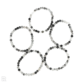 Rannekoru Turmaliinikvartsi 4mm XS