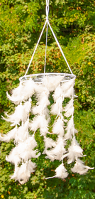 Unisieppari 'White Elegance' Ø20cm/65cm