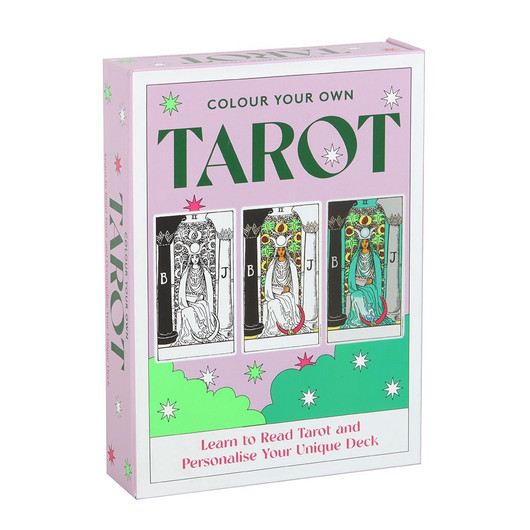 Väritettävä Tarot Korttipakka 'Colour Your Own Tarot'