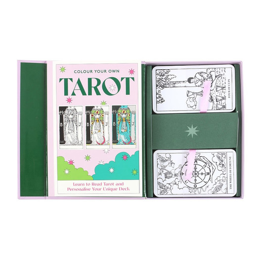 Väritettävä Tarot Korttipakka 'Colour Your Own Tarot'
