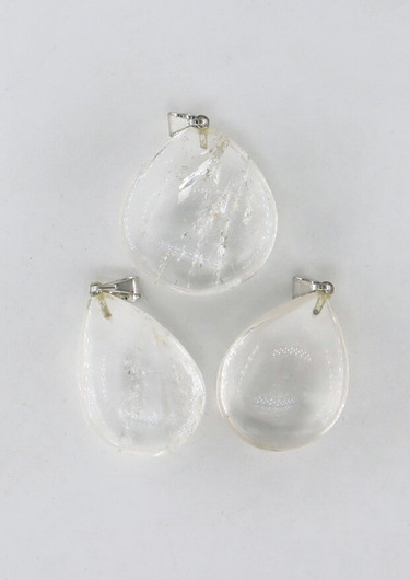 Vuorikristalli Riipus 'Pisara'