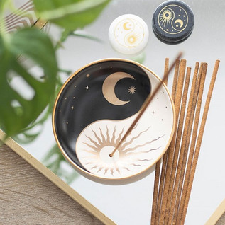 Keraaminen Suitsuketeline 'Yin & Yang'