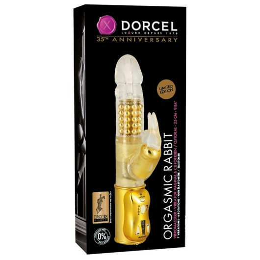 Dorcel Orgasmic Rabbit –Helmivibraattori klitoriksenkiihottimella