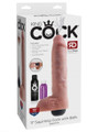 KING COCK 11'' – Ruiskiva tekopenis palleilla