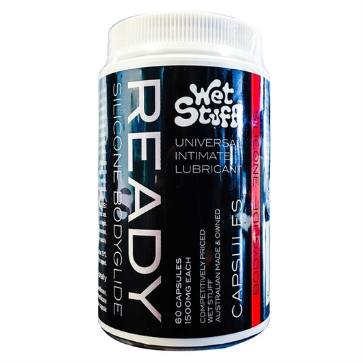 Wet Stuff liukuvoide kapseli - Helppo käyttöinen liukuvoide anaaliseksiin. Siisti käyttää ja luistaa pitkään.