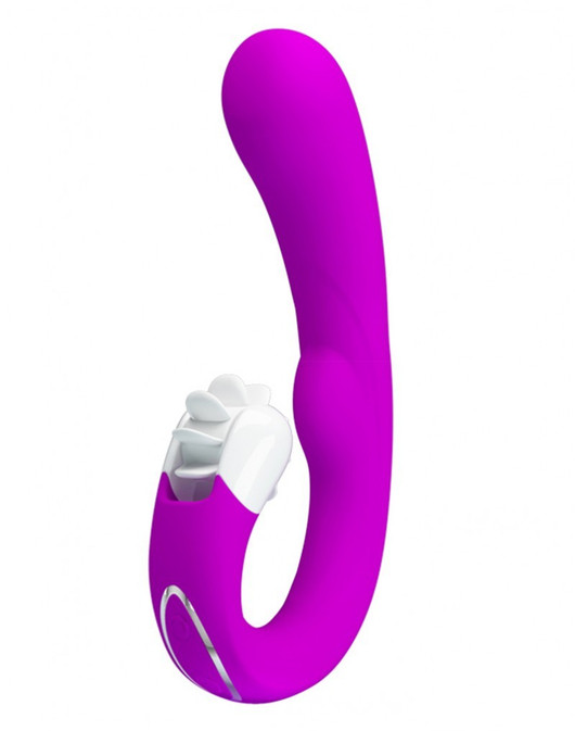 Taika kieli - Nuolevalla klitoriksenkiihottimella varusteltu vibra