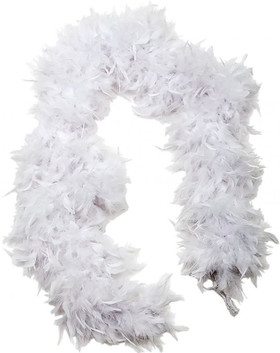 Höyhenpuuhka valkoinen