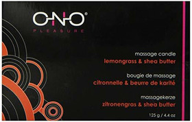 Ono hierontakynttilä - Raikas Sitruunaruohon tuoksu