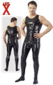 	 LateX - Sukkapuku kumipuku overall miehelle