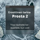 Anaalin -  prostan käsittely 2. tarina nauhoite