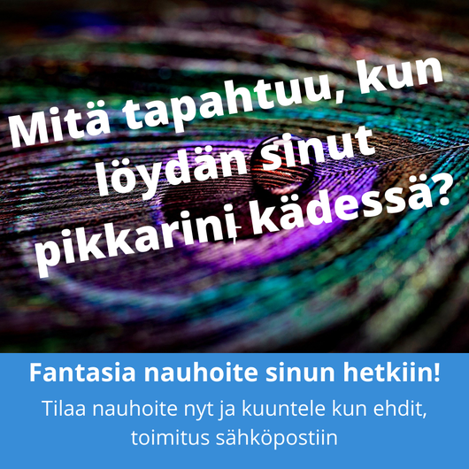 Mitä tapahtuu kun löydän sinut pikkarit kädessä? - Seksitarinanauhoite