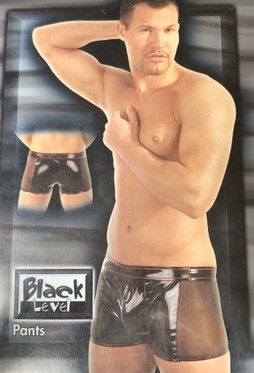 Miesten Pvc - Vinyyli Bokserit Miesten seksipöksyt 