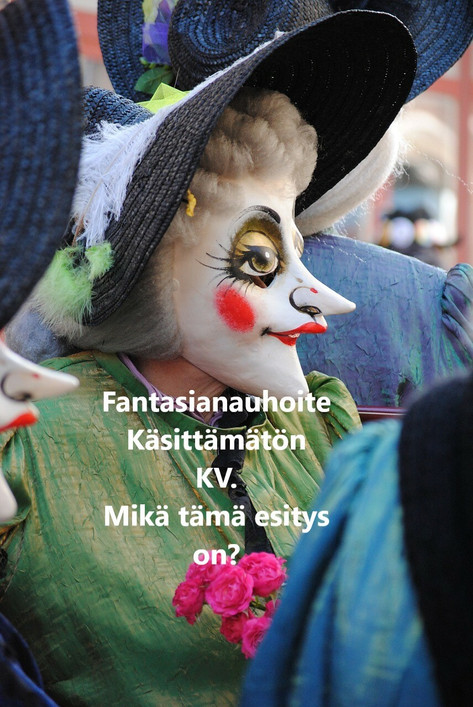 Täällä se jätkä istuu kulli kädessä -  Tarina nauhoite Käsittämätön kv