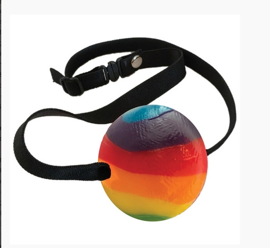 Syötävä suupallo - Hauskat - syötävät lahjat aikuiselle Nakkipiilosta