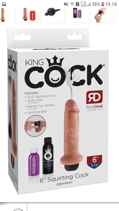 KING COCK 6'' – Ruiskiva tekopenis