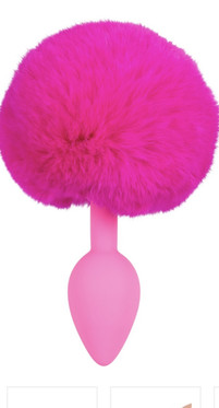 Anaalitappi Bunny tail pinkki pupunhäntä