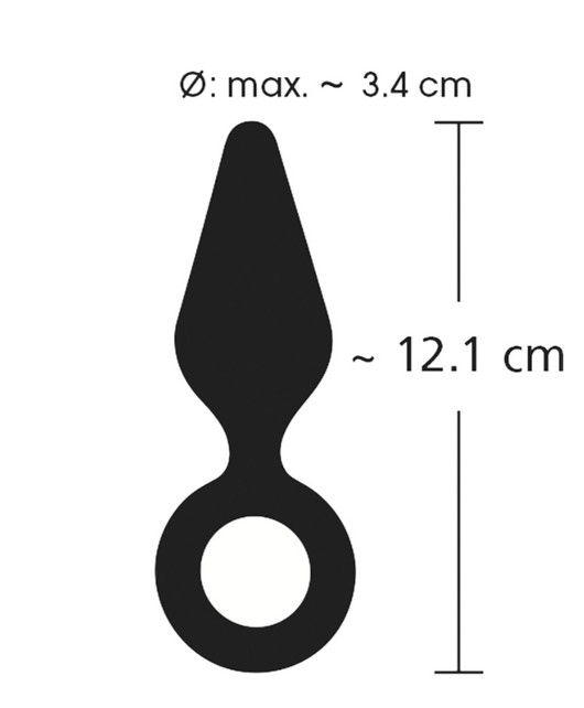  Anaalitappi aloittelijalle silikonia - Small butt plug soft touch