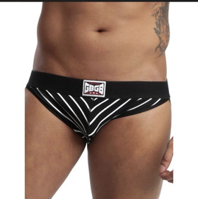 Jockstrap Alexander Jockstrap musta/valkoinen