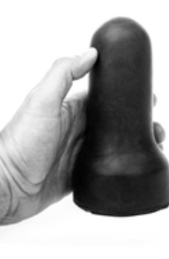 Chub All Black stroker masturbaattori super pehmeää 