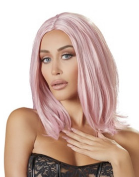 Peruukki - Pinkki polkkatukka Pipsa