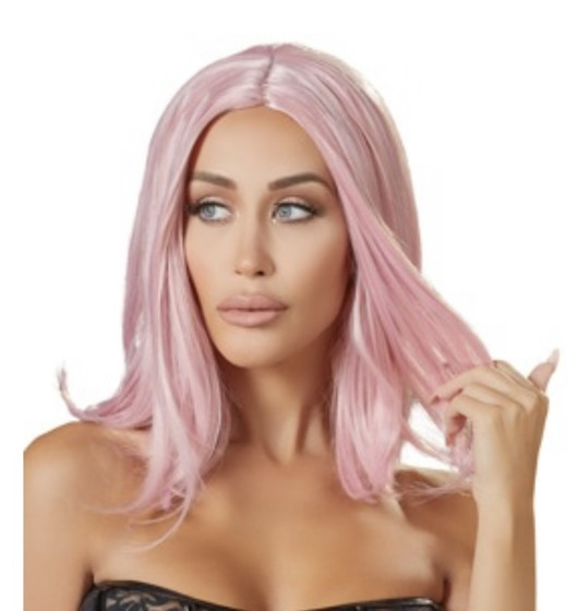 Peruukki - Pinkki polkkatukka Pipsa