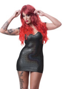 Peruukki - Villi laineikas punapää Pikke punapää