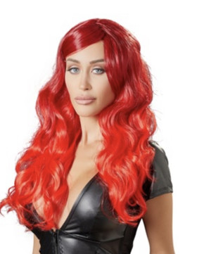 Peruukki - Villi laineikas punapää Pikke punapää