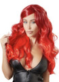 Peruukki - Villi laineikas punapää Pikke punapää