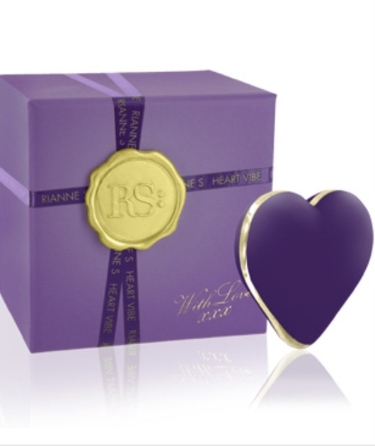 Tyylikäs vibra Heart Vibe - Sydämen mallinen vibraattori