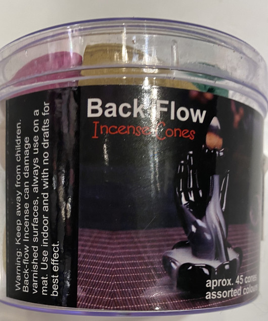 Back Flow Incense Cones kartion mallinen suitsuke setti