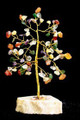 Mixed Gemstone Tree 80 kiveä - Rautalankapuu jossa on kiviä koristeena